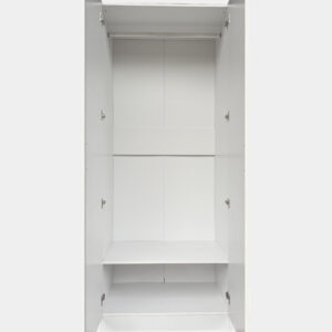 double door wardrobe with mirror for apartment bedroom