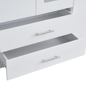 Large wardrobe for bedroom clothes storage